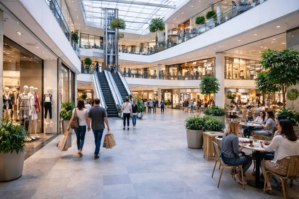 chiller alışveriş merkezi soğutma sistemleri