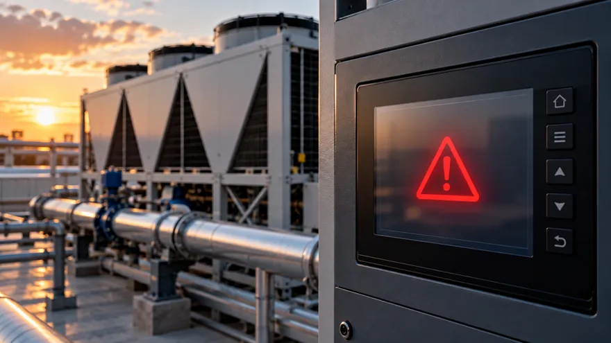Chiller Alarm Veriyor